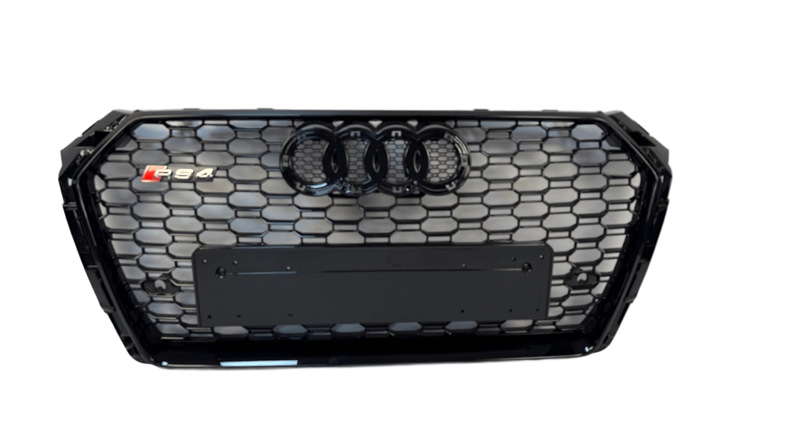 Atrapa grill Audi A4 2016-2019 B9 pzed liftingiem styl RS4 black quattro